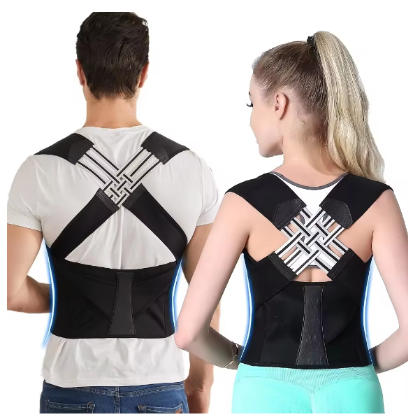 Correcteur de posture respirant à haute élasticité