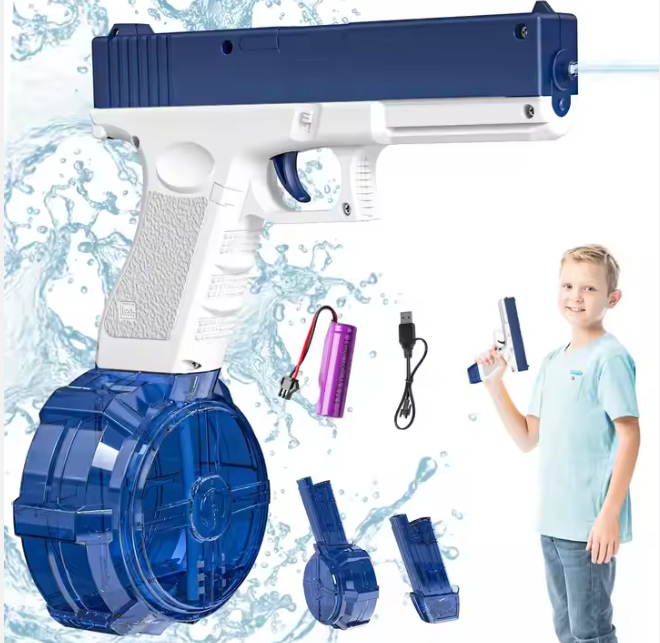 Pistolet à eau automatique électrique de grande capacité
