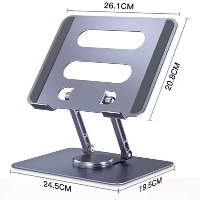 Support pour ordinateur portable à 360 rotation