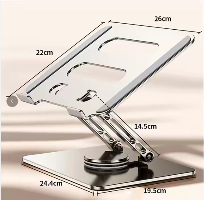 Support pour ordinateur portable à 360 rotation