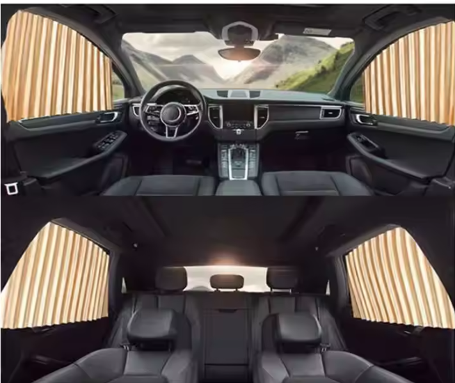 Pack de 4 Pare-soleil magnétique pour voiture