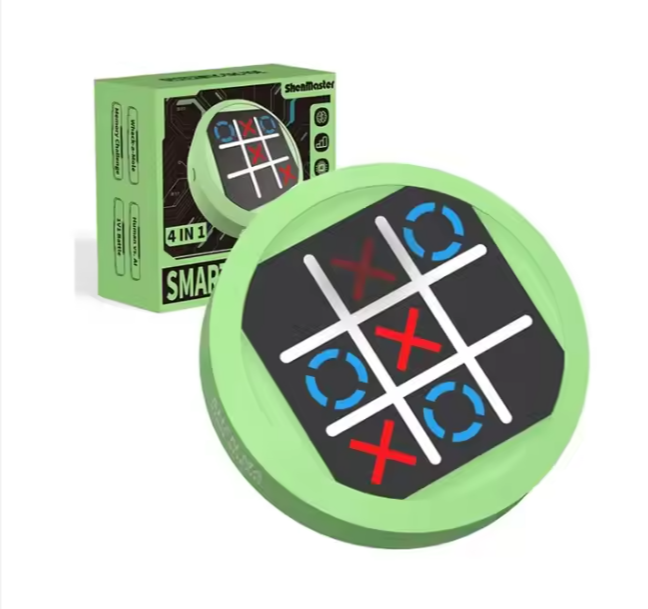 Jeu de morpion électronique, jouet puzzle pour enfants