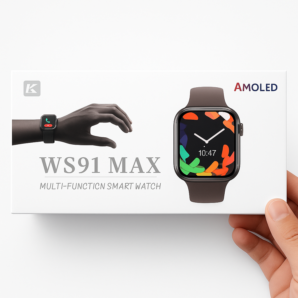 Montre WS91 Max – Connectée, Intelligente, Incontournable