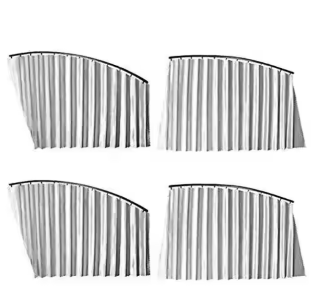 Pack de 4 Pare-soleil magnétique pour voiture