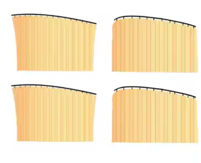 Pack de 4 Pare-soleil magnétique pour voiture