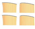 Pack de 4 Pare-soleil magnétique pour voiture