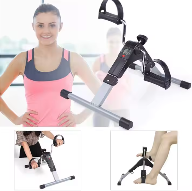Mini Vélo d’Exercice Compact avec Affichage Digital – Fitness Facile à la Maison