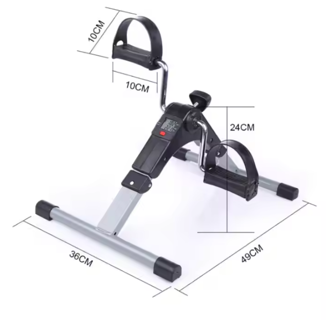 Mini Vélo d’Exercice Compact avec Affichage Digital – Fitness Facile à la Maison