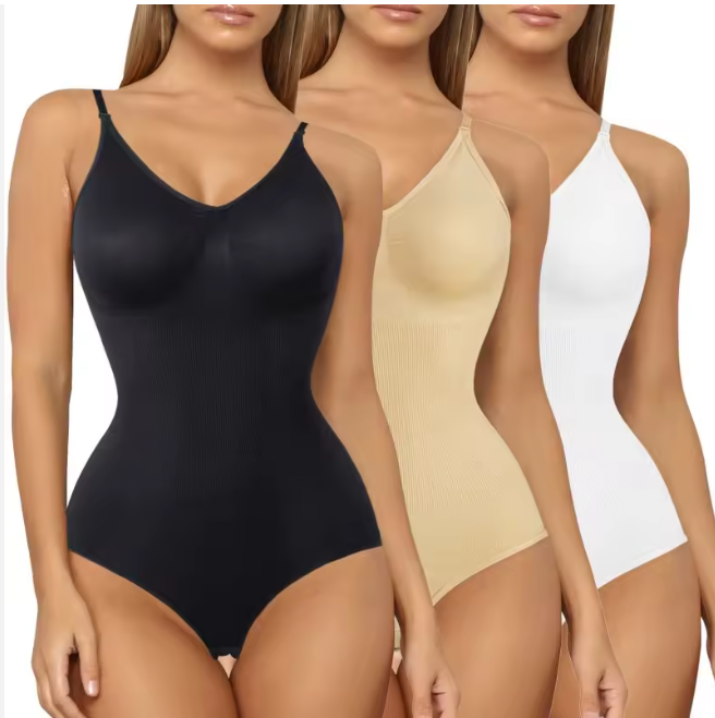 Gaine sculptante intégrale sans couture à compression ferme pour femme