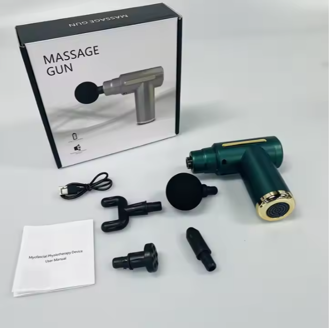 Pistolet de Massage Portable Sans Fil Rechargeable