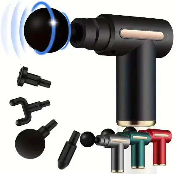 Pistolet de Massage Portable Sans Fil Rechargeable