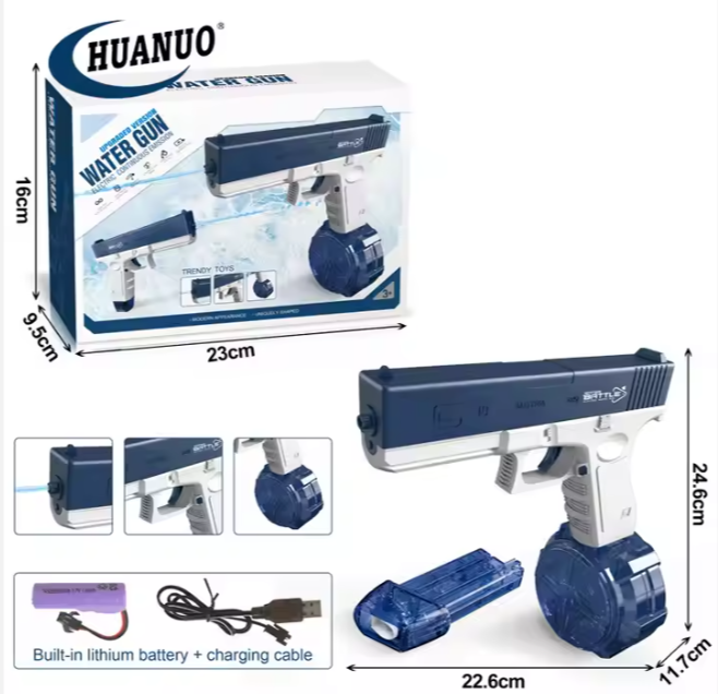 Pistolet à eau automatique électrique de grande capacité