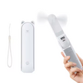 Ventilateur portatif électrique pliable et rechargeable par USB, batterie externe 2000 mAh