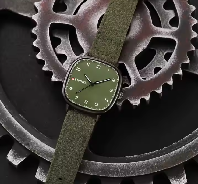 Montre-bracelet à quartz pour hommes