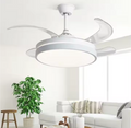 Ventilateur plafond invisible avec lampe