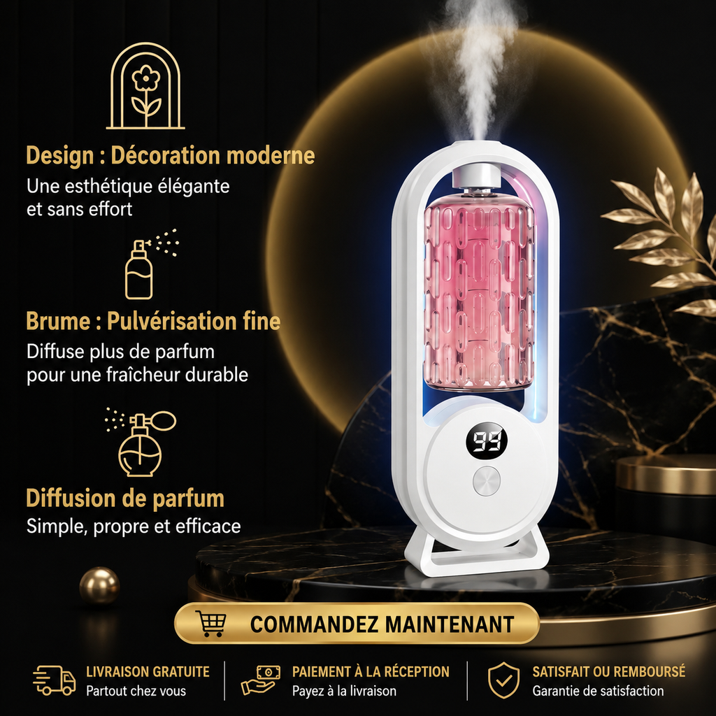 Diffuseur de Parfum Automatique Intelligent USB