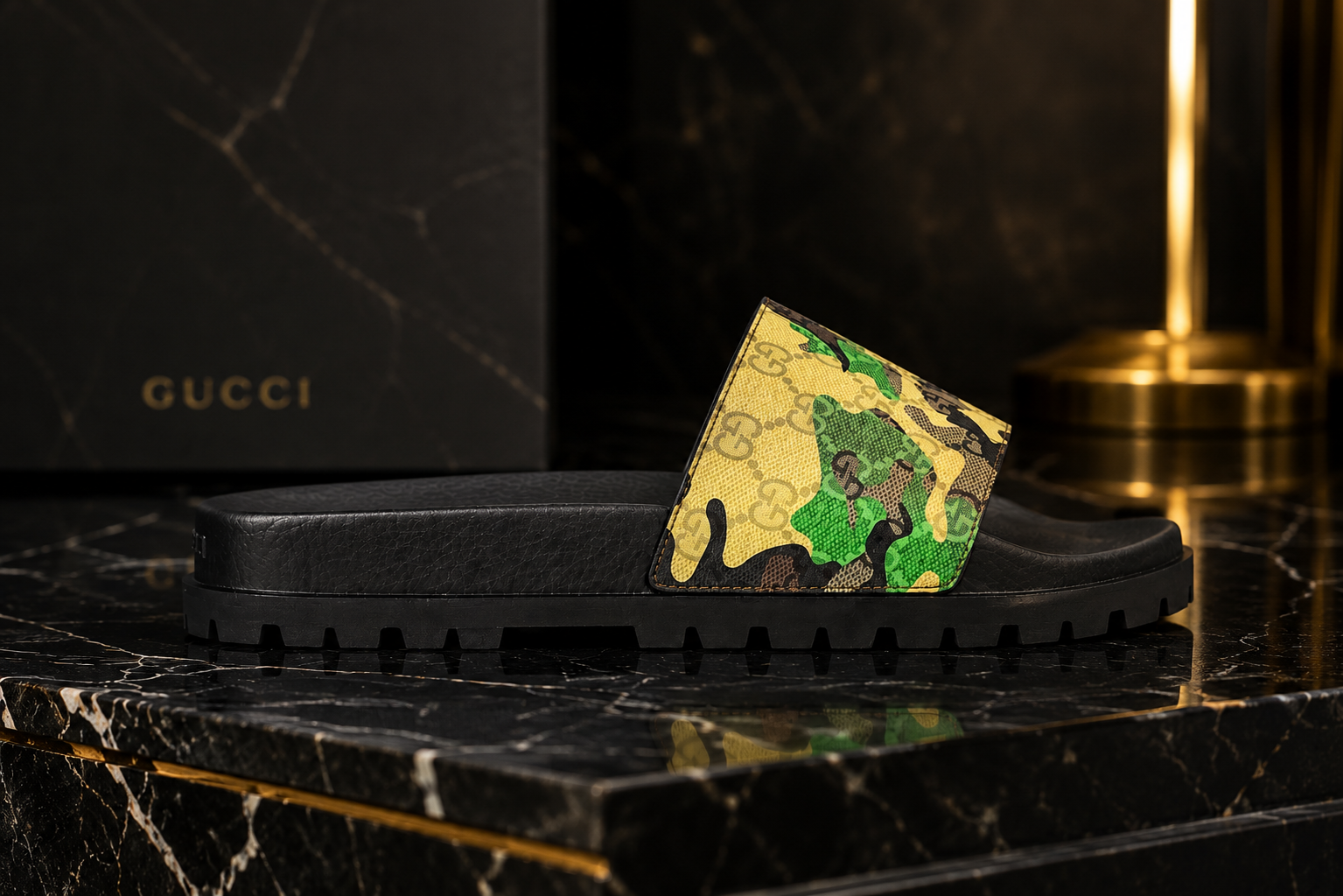 Claquettes Premium Camouflage UrbanFlex™ Homme