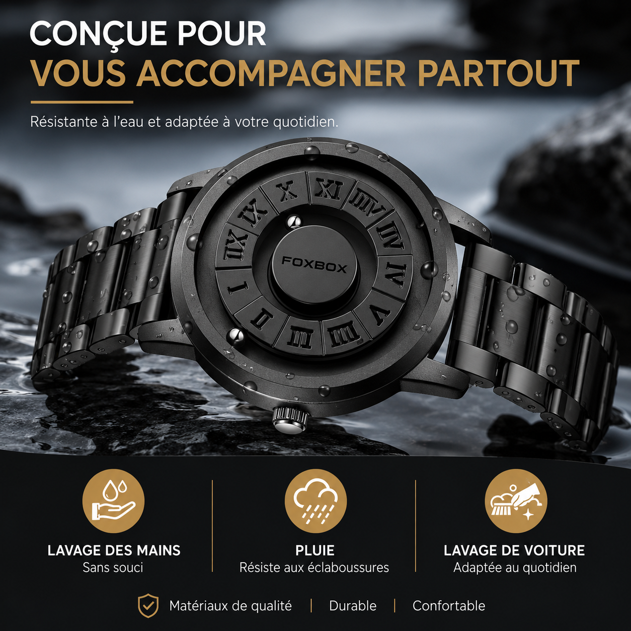 Montre Magnétique Élégante – L'innovation au service de votre style
