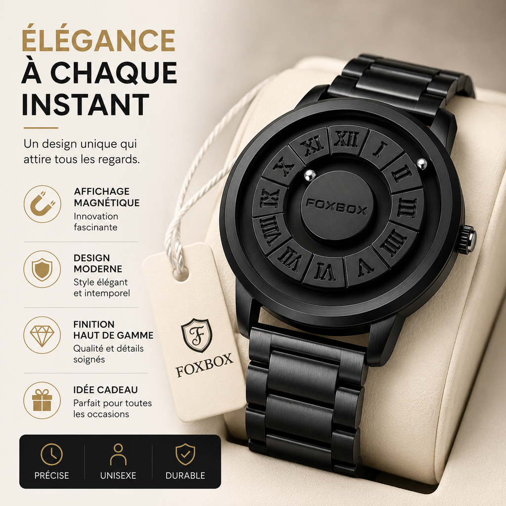 Montre Magnétique Élégante – L'innovation au service de votre style