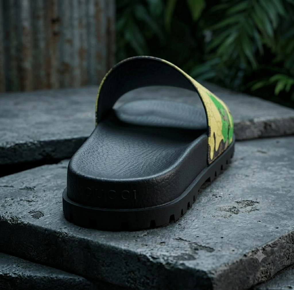 Claquettes Premium Camouflage UrbanFlex™ Homme