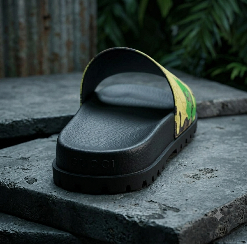Claquettes Premium Camouflage UrbanFlex™ Homme