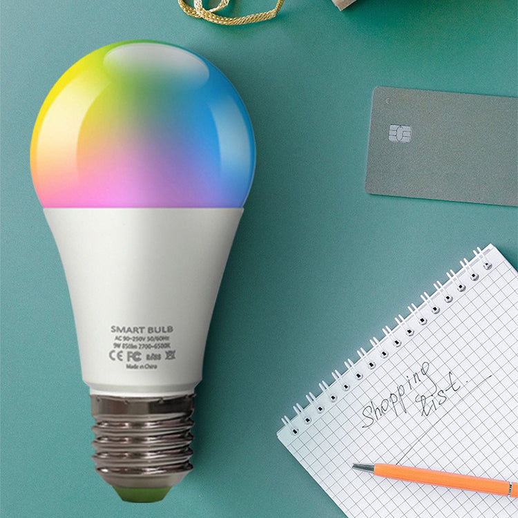 💡 Ampoule LED Intelligente Wi-Fi – Contrôle à Distance par Application &amp; Commande Vocale
