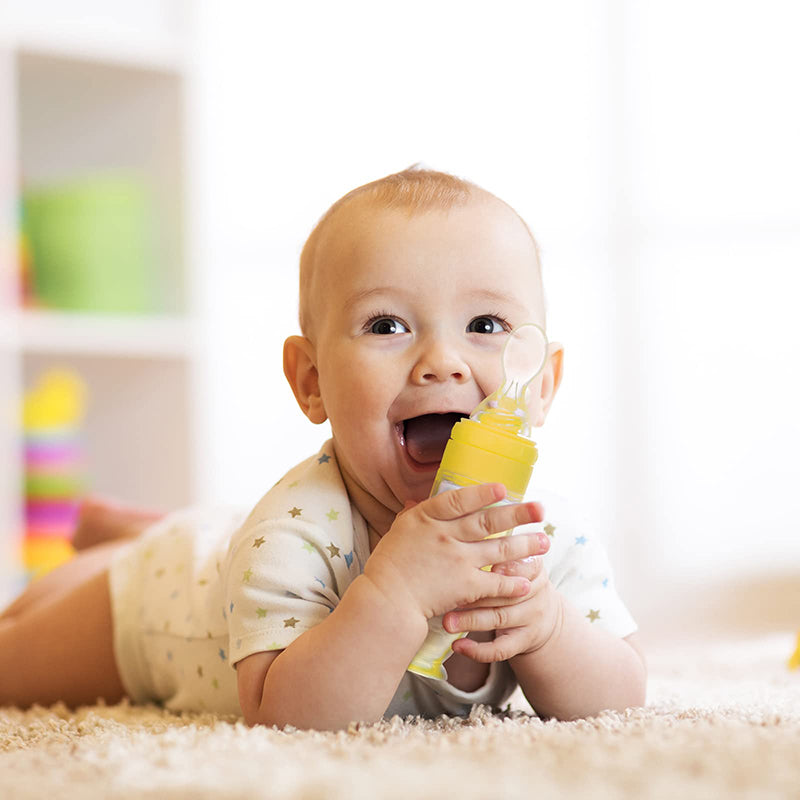 🍼 Biberon-Cuillère en Silicone – Des Repas Plus Simples Pour Bébé et Plus Pratiques Pour Vous