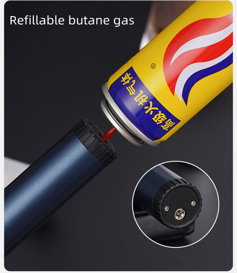 🔥 Briquet Torche Turbo Coupe-Vent Rechargeable – Puissance et Performance au Quotidien