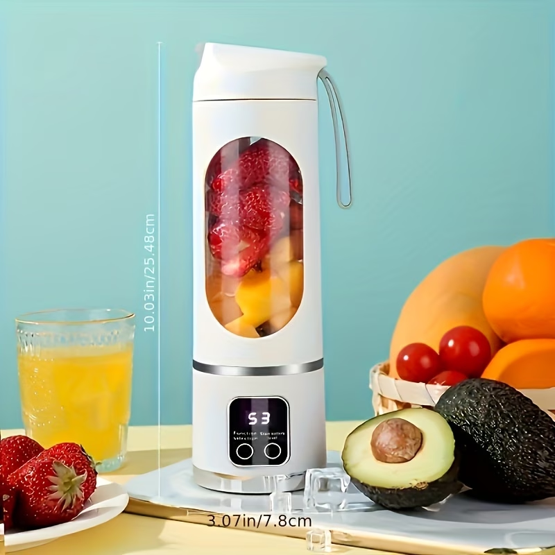 🍹 Mini Mixeur Portable Rechargeable USB – Préparez Vos Jus Frais Où Que Vous Soyez !