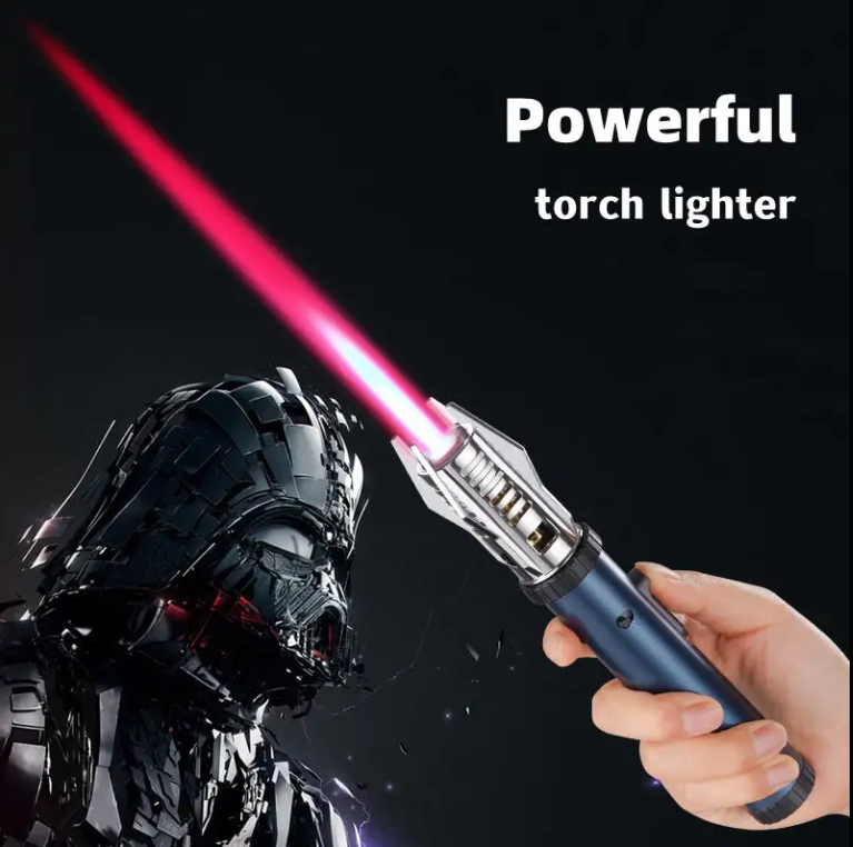 🔥 Briquet Torche Turbo Coupe-Vent Rechargeable – Puissance et Performance au Quotidien