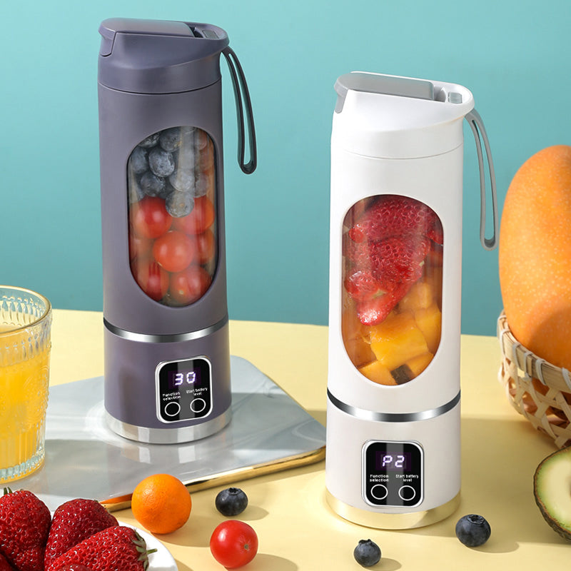 🍹 Mini Mixeur Portable Rechargeable USB – Préparez Vos Jus Frais Où Que Vous Soyez !