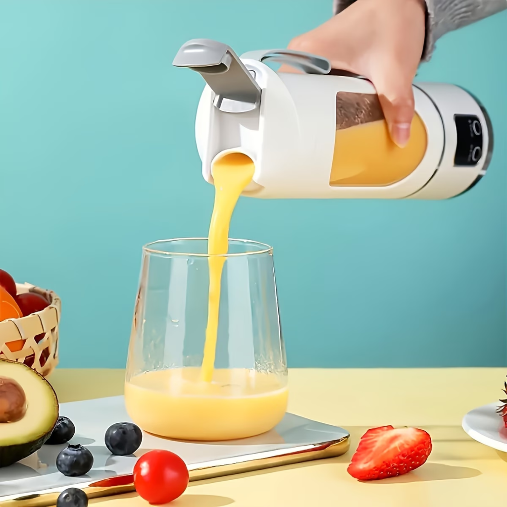 🍹 Mini Mixeur Portable Rechargeable USB – Préparez Vos Jus Frais Où Que Vous Soyez !